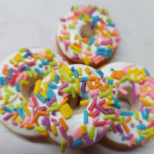 Sprinkle vanilla donut