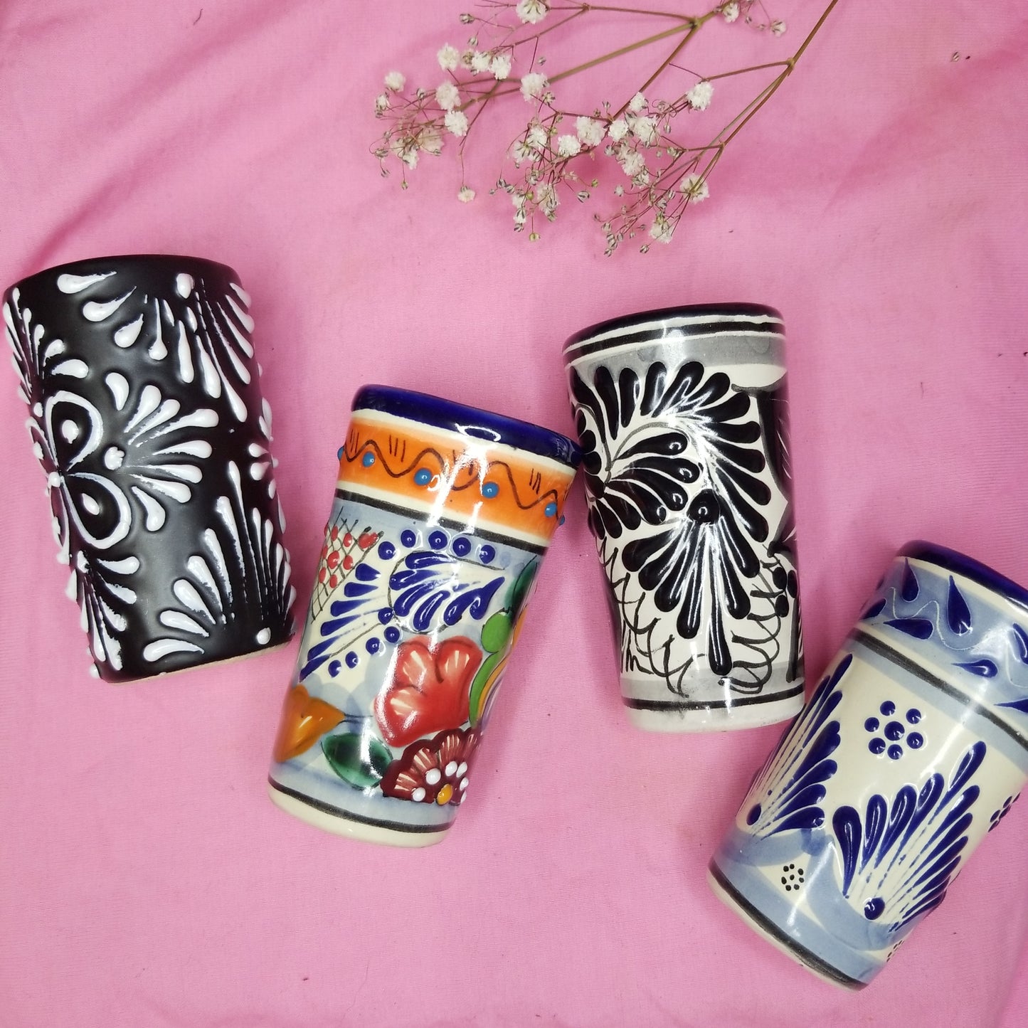 Talavera shot glasses