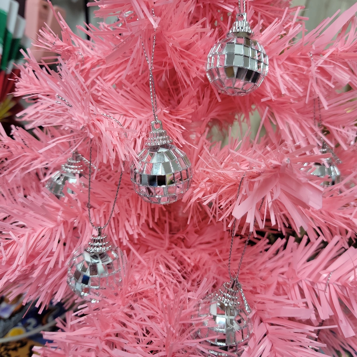 Disco ball ornaments