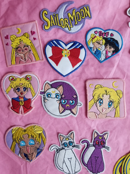 Sailor moon patches