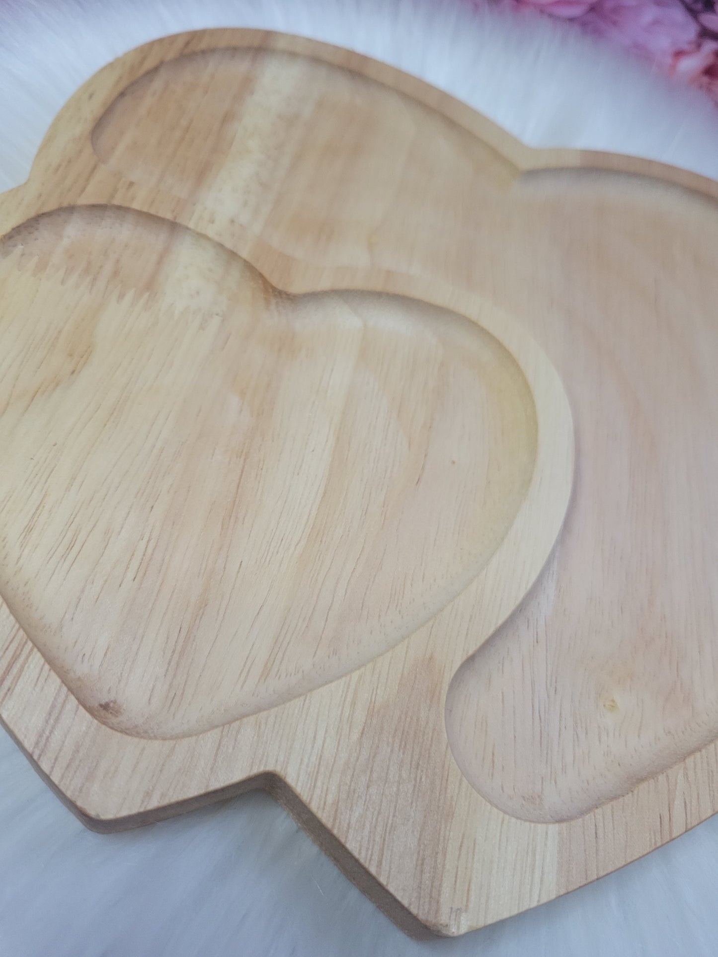 Heart trays (wood)