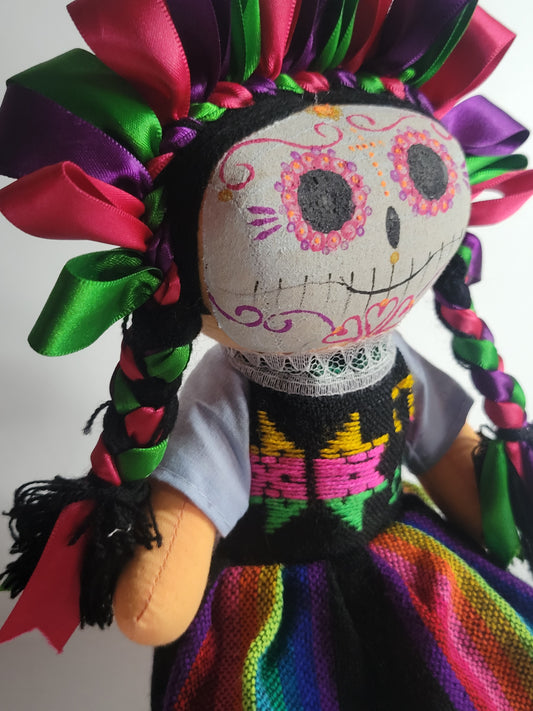 Muñeca de trapo dia de los muertos