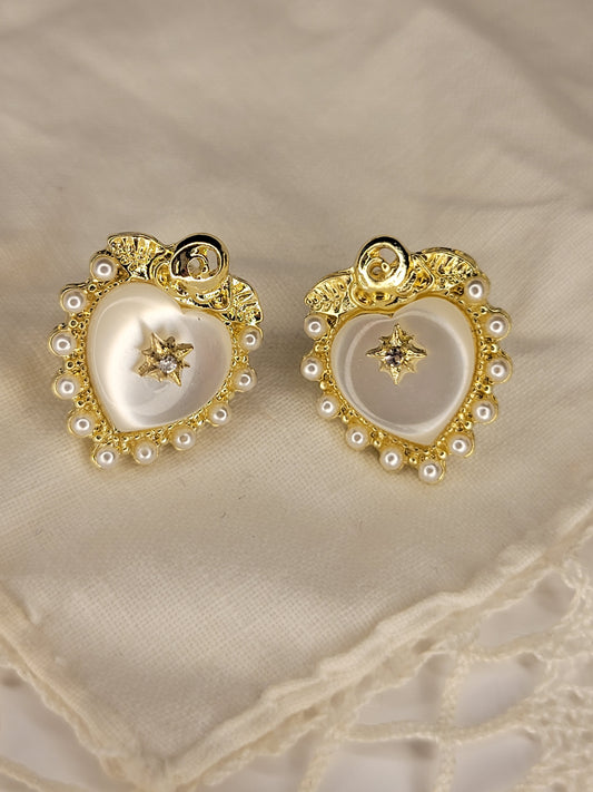 Wedding day aretes