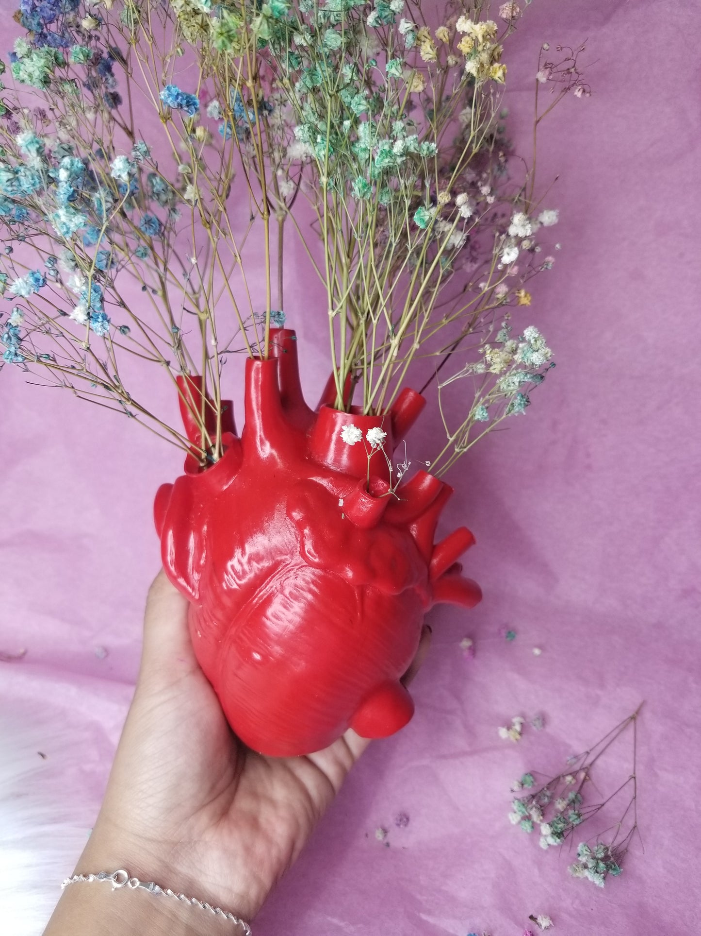 Corazon con arterias bases