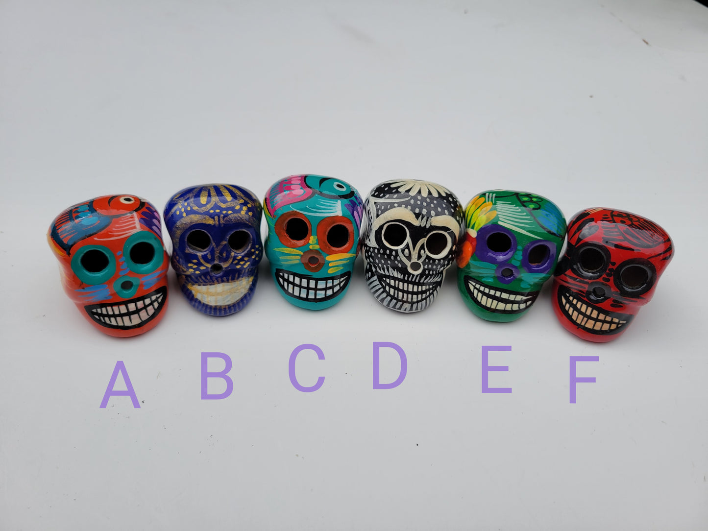 Calaveras de barro