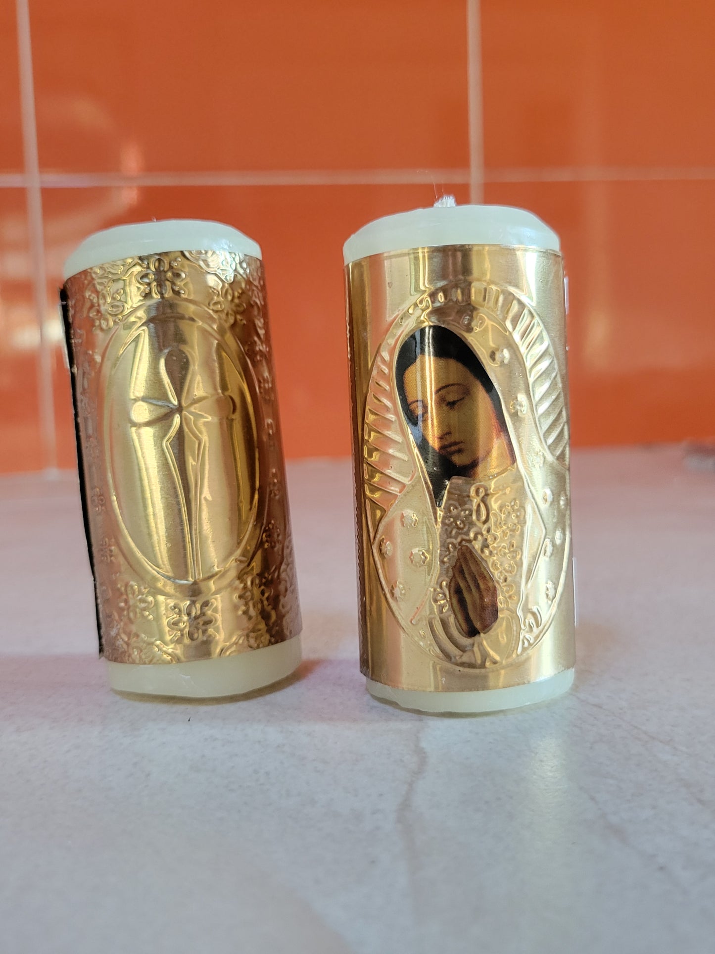 Velita de Virgen de Guadalupe