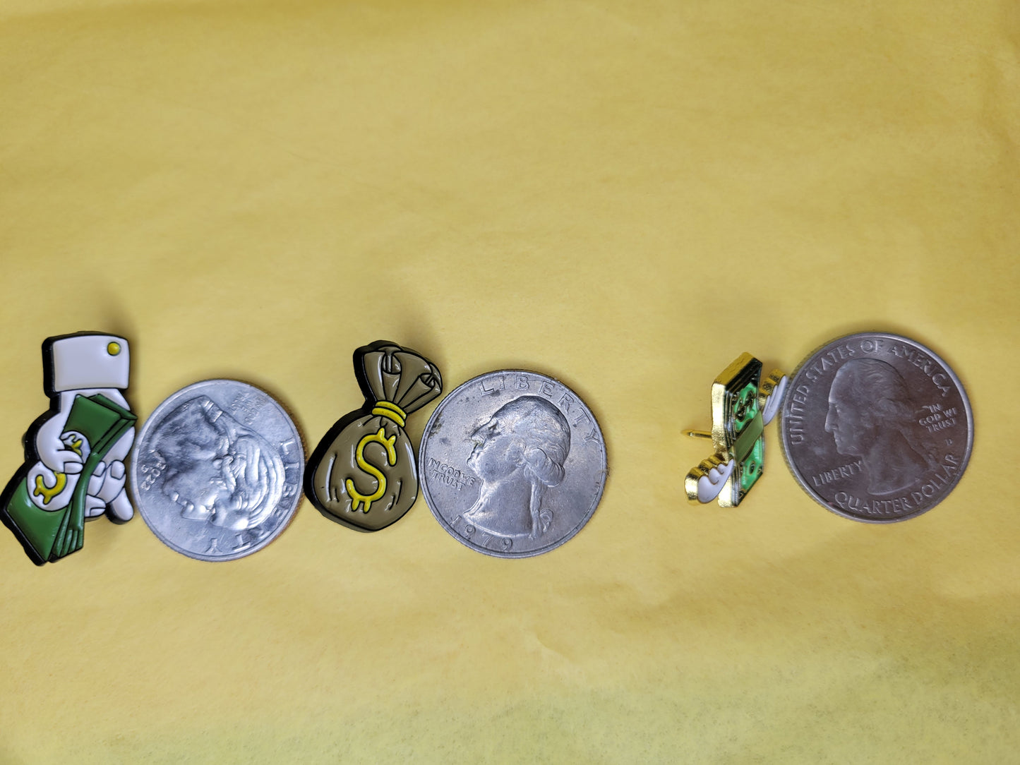 Money money pins