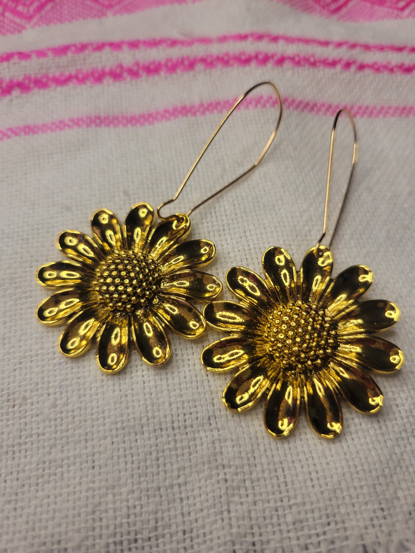 Girasol aretes